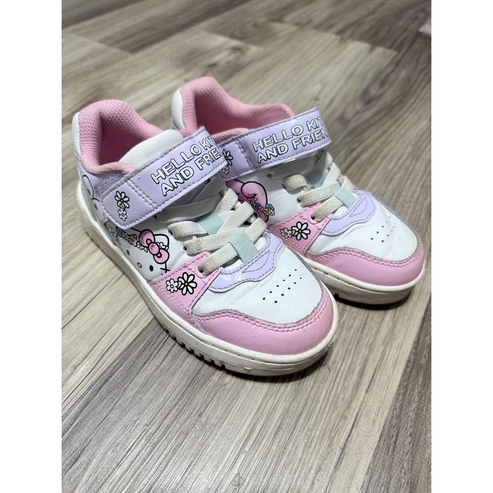 Sanrio Hello Kitty Friends Kids Sneakers Pink White Size 13